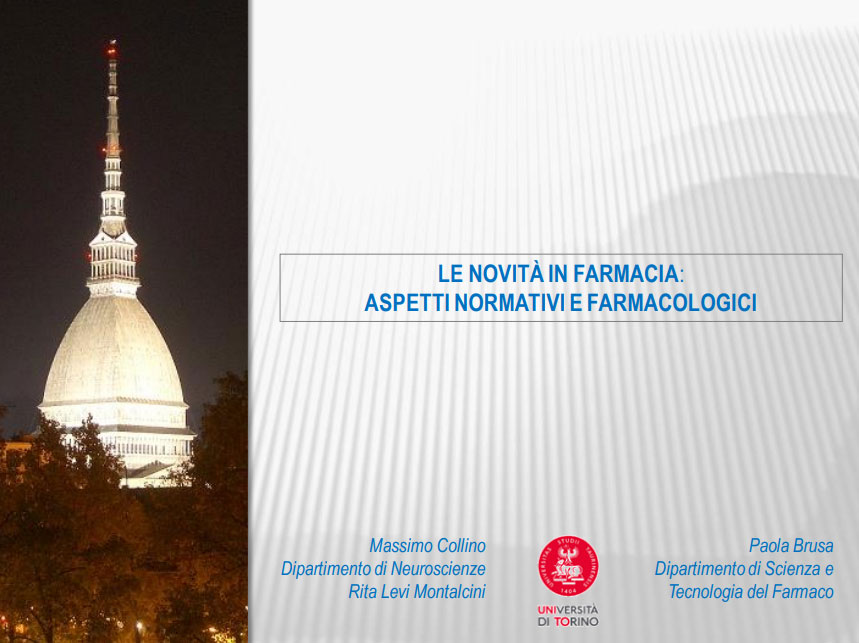 Course Image LE NOVITA' IN FARMACIA: ASPETTI NORMATIVI E FARMACOLOGICI